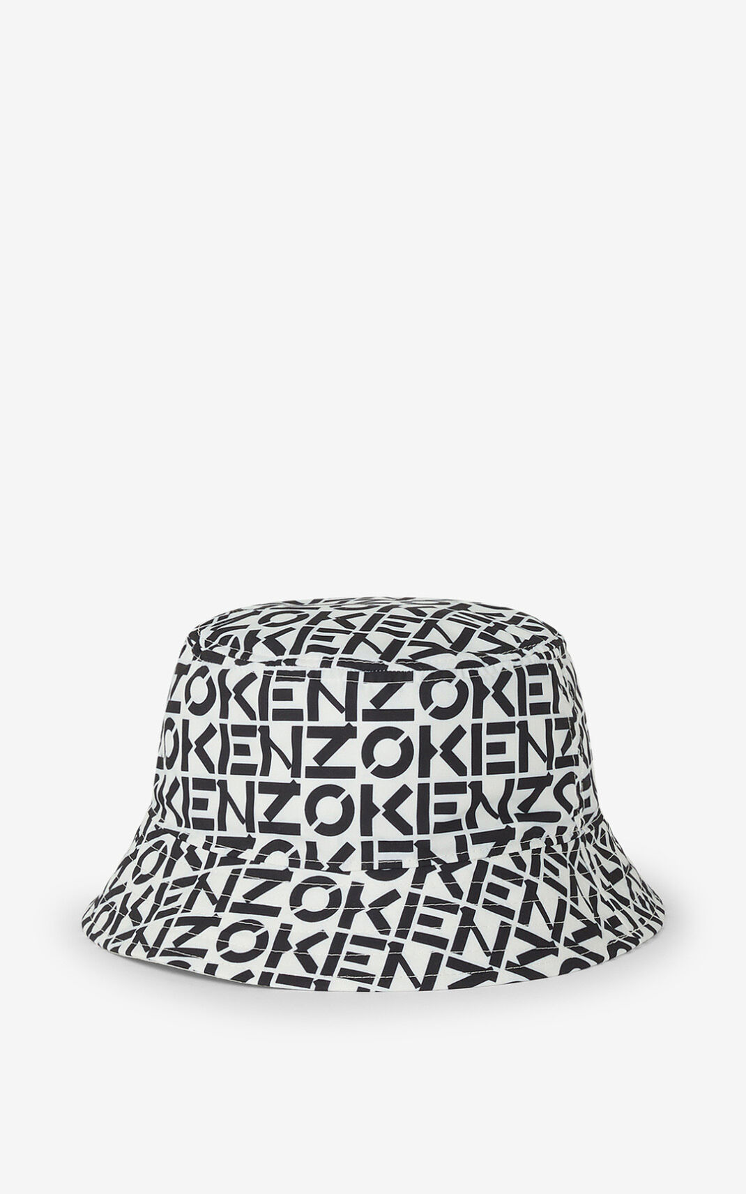 Chapeau Kenzo Reversible monogram Femme Blanche | EYCX-20158